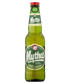 Mythos Beer 5%, 330ml. 1,89 € + 0,10 €/bottle.