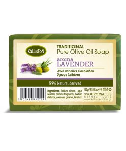 Oliiviöljysaippua laventelin tuoksulla, 100g