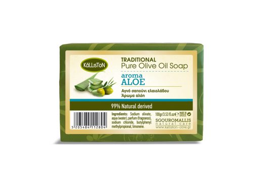 Oliiviõli ja Aaloe Vera seep, 100 g