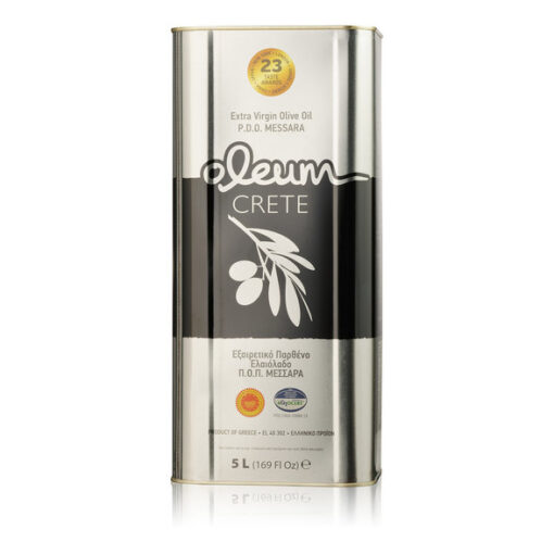 Extra Virgin Olive Oil “Oleum Crete”, Crete, 5L, TIN