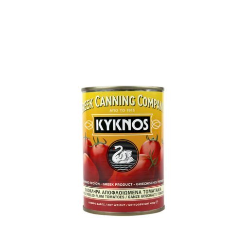 Kooritud tomatid omas mahlas, 400 g can