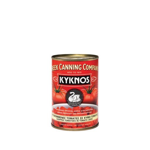 Tükeldatud tomatid omas mahlas, 400 g can